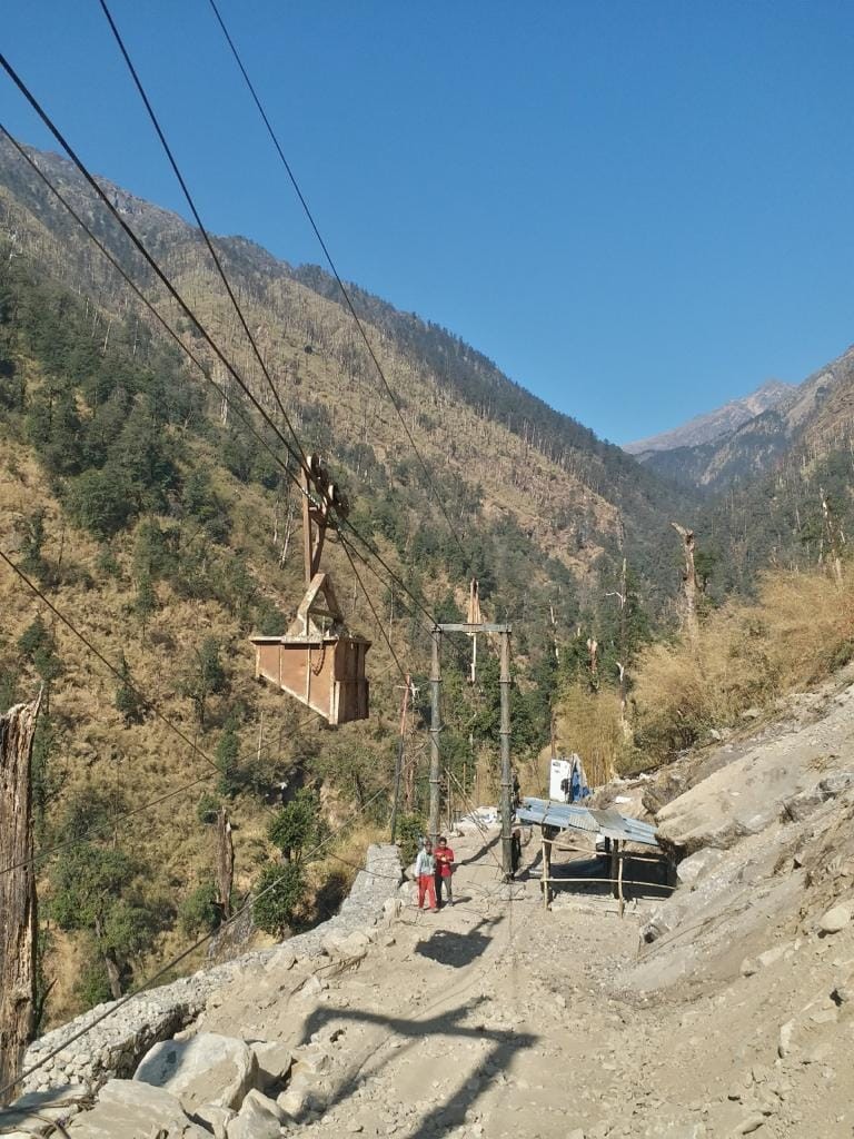 Liping second stage of ropeway