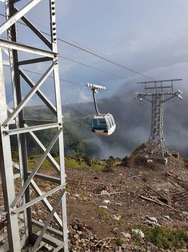 कालीञ्चोकमा केबुलकार सञ्चालन